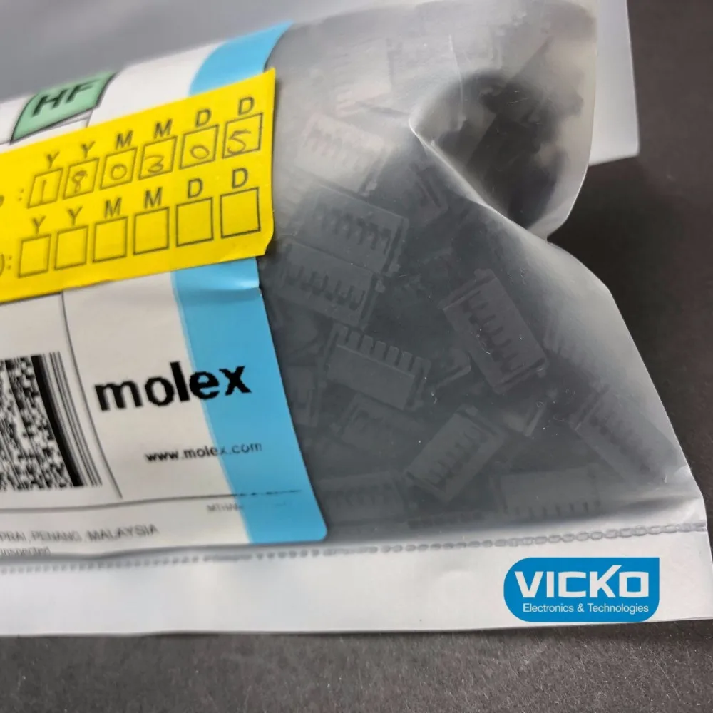 

[VK]ORIGINAL connector 504051-0601 5040510601 Molex 6P black shell 1.5mm 5040510601 6PIN