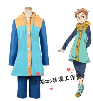 

Grizzly's Sin of Sloth Harlequin king The Seven Deadly Sins nanatsu no taizai cosplay costume