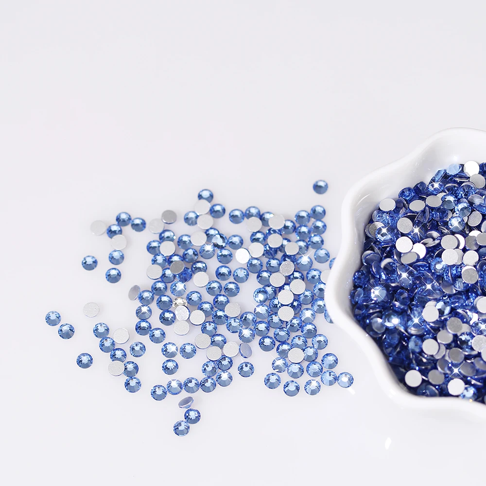 Nail Rhinestones And Gems Non Hotfix Flatback For Crafts Round Glass Shapes R006 | Красота и здоровье