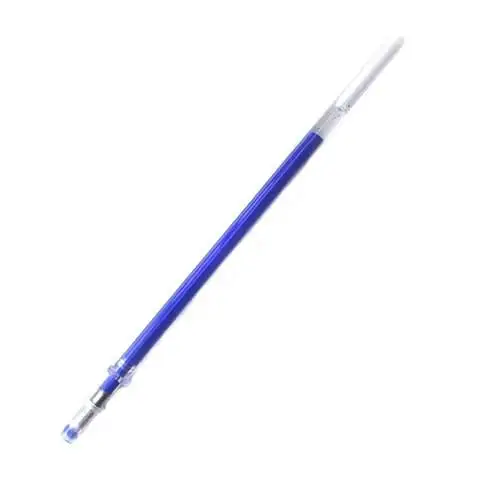 1PCS Blue Refill Цветная стираемая гелевая ручка 0,5 мм, моющаяся ручка для заправки стержня для студенческого ребенка, подарок, милые кавайные ручки, школьные принадлежности, канцелярские принадлежности - Цвет: 1PCS Blue Refill