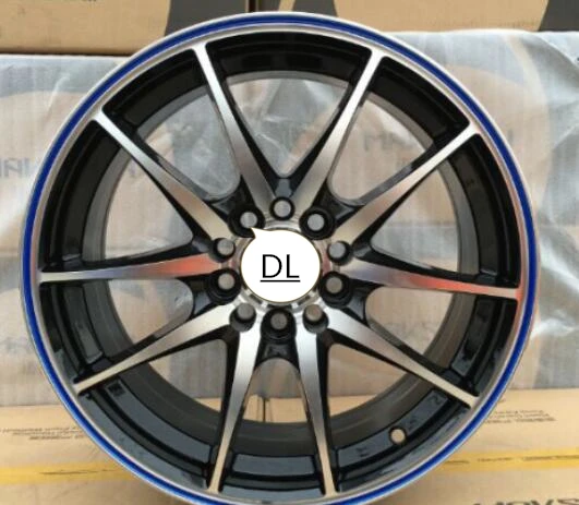 Синяя губа и красная 15X6.5 4X100 4X114.3 5X100 5X114.3 автомобильные диски из сплава|lip blue|lip redlips