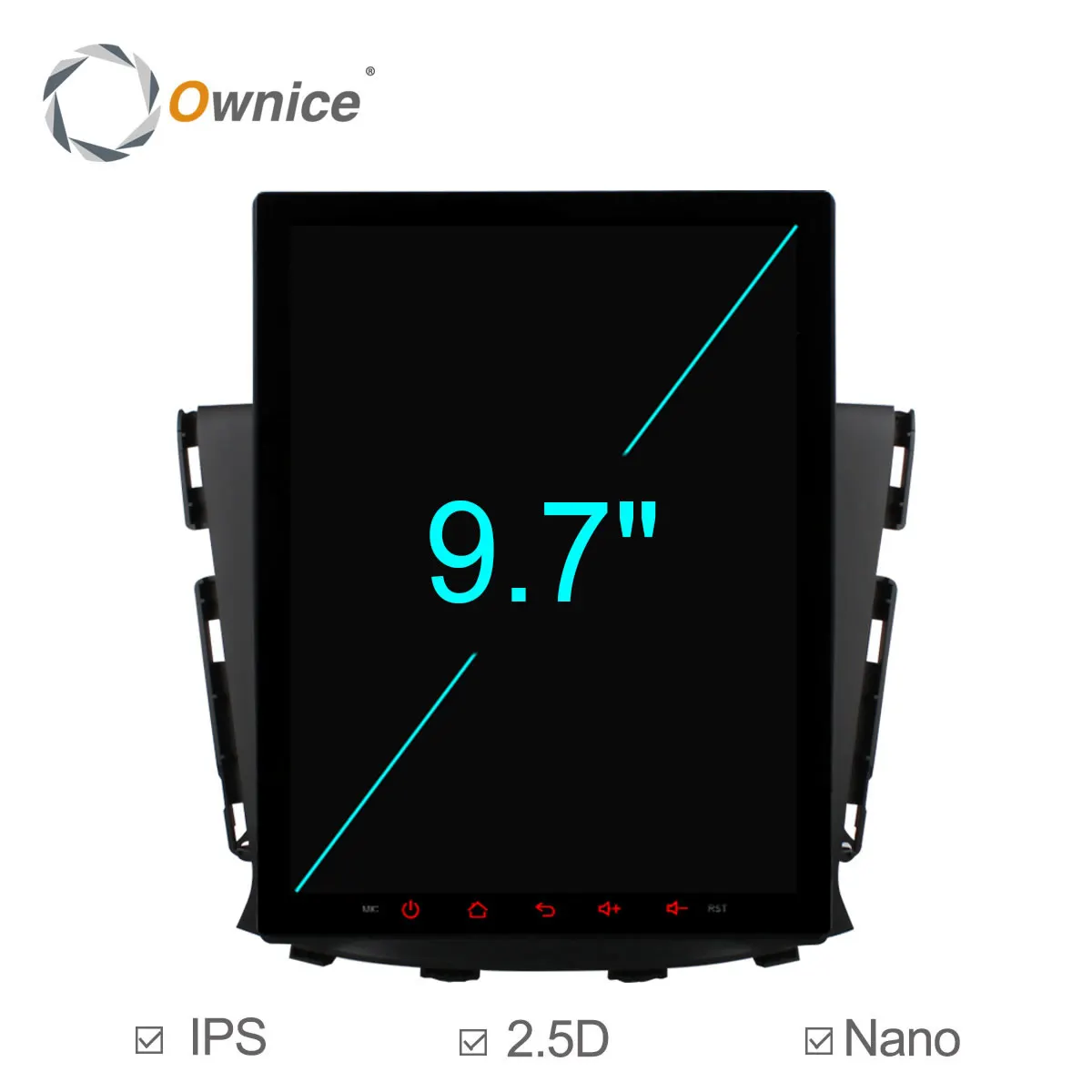 Ownice C600 Tesla style 2.5D IPS android 6 0 8 ядерный автомобильный DVD плеер для changan CS35 2017 GPS Радио