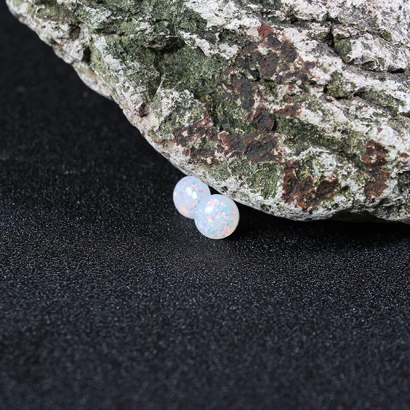Новое поступление 3 размера серьги гвоздики из австралийского синтетического
