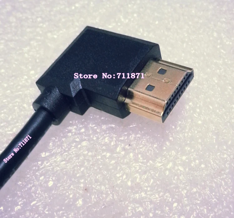 30 см короткий левый двойной изгиб HDMI линия кабель 300 мм двойной правый угол HDMI линия кабель мужчинами двухместный 90 градусов HDMI Провода