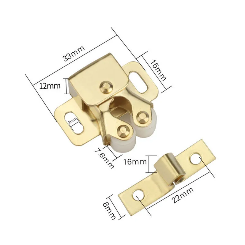 2 шт./лот заглушки для дверного ограничителя буферы магнитные шкафа с винтами