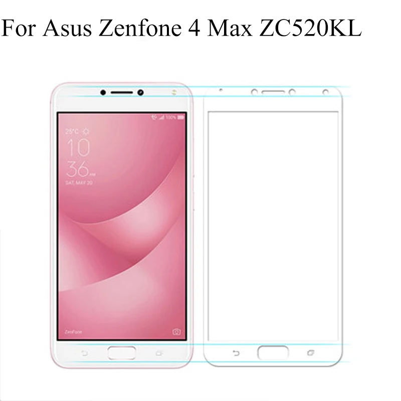 2 шт. для ASUS Zenfone 4 Max ZC520KL закаленное стекло полное покрытие пленка Zenfone4 Защитная