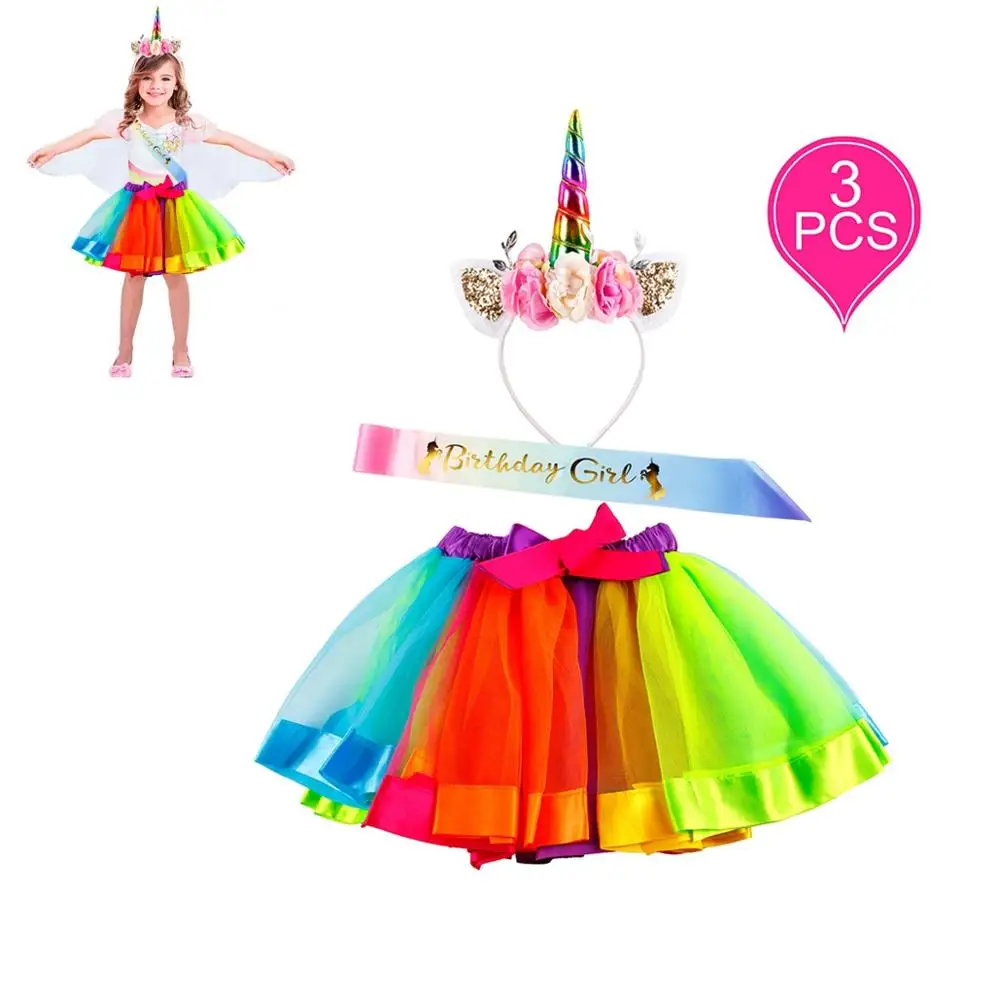 Unicorn Skirt Set Набор воздушных шаров в виде единорога, 25 шт., товары для дня рождения, балоны, шары с днем рождения, Детские декорации вечеринок - Цвет: Unicorn Skirt Set
