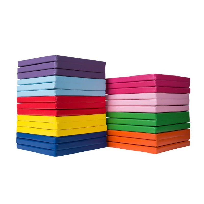 저렴한 180cm 접이식 체조 매트 휴대용 요가 매트 바닥 매트 체육관 신체 운동 피트니스 필라테스 바디 댄스 캠핑 패드