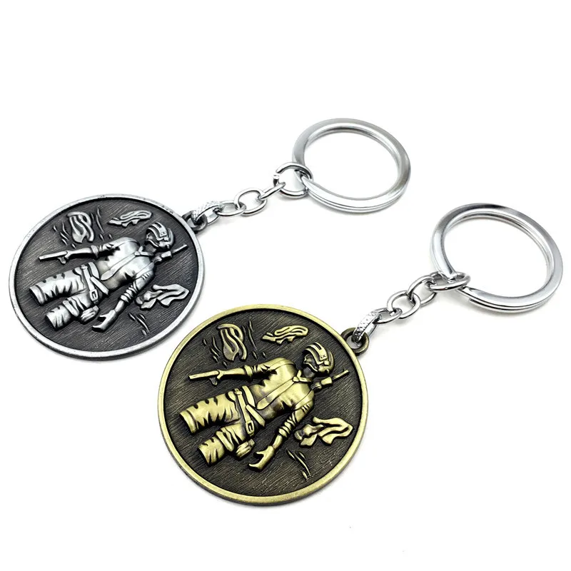 

Game PUBG PLAYERUNKNOWN BATTLE FIELDS Metal Buckle Periphery Ornaments Pendant Suit decoration