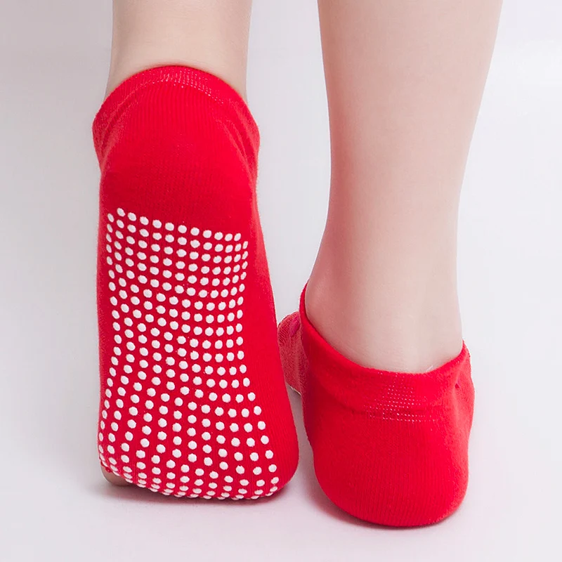 New 2pcs/pair Open Toe Women Anti Slip Cotton Finger-separated Yoga Socks Ladies Sport Pilates Ballet Dance | Спорт и развлечения