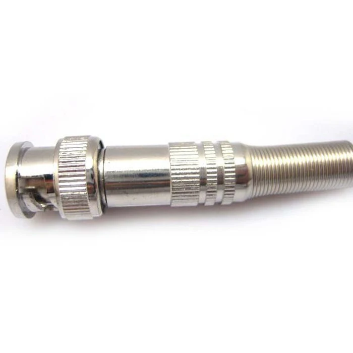 CCTV BNC Connector 10pcs Copper Pin Male video Plug Coupler Welded CBDZ free shipping | Безопасность и защита