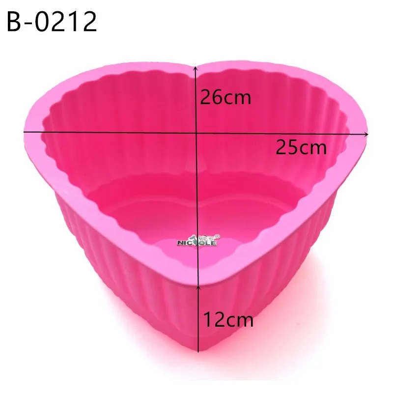 Силиконовые формы в форме сердца для украшения торта Moldes De Silicona Para Fondant