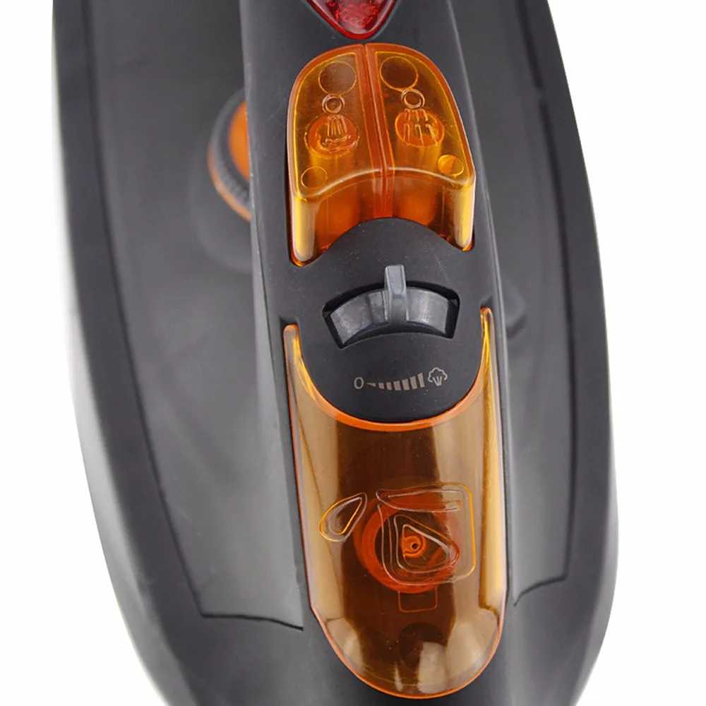 1 шт. красный/черный паровой утюг портативный температура регулируется керамика