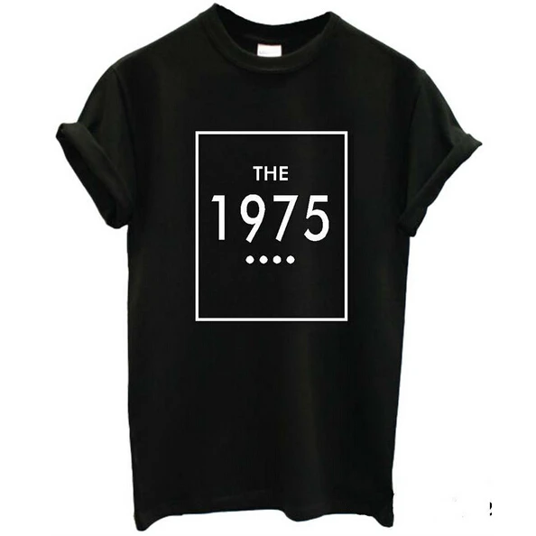 Футболка с короткими рукавами из хлопка принтом рок музыки футболка большие