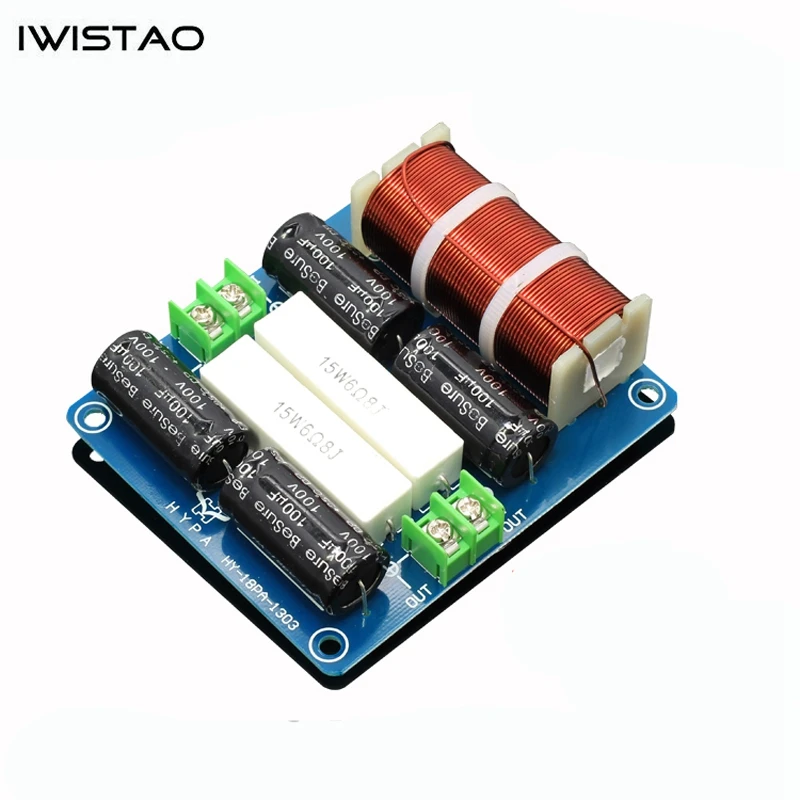 IWISTAO HIFI автомобильный 2 полосный кроссовер с максимальной мощностью 200 Вт