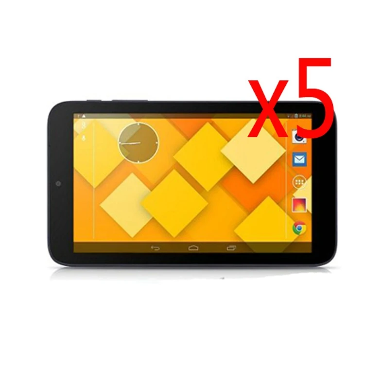 5x пленка + Ткань Премиум HD прозрачная защитная для Alcatel OneTouch Pixi3 Pixi 3 7 0 7&quot |