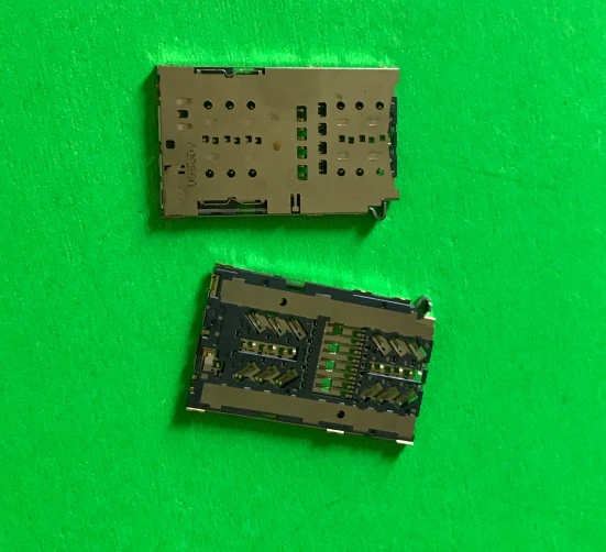 10 шт. для samsung S8 G950F G955F G950 S9 Plus G960 G960F G965F устройство считывания sim-карт разъем держатель лотка