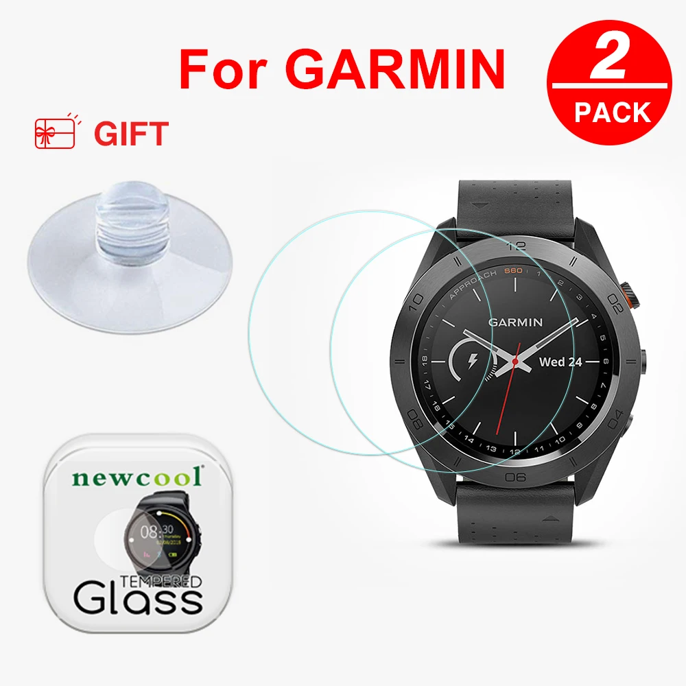 

3pcs Approach S60 Screen Protector for Garmin Approach S60 Smart Watch Tempered Glass Screen Protector 2.5D 9H Protective Film