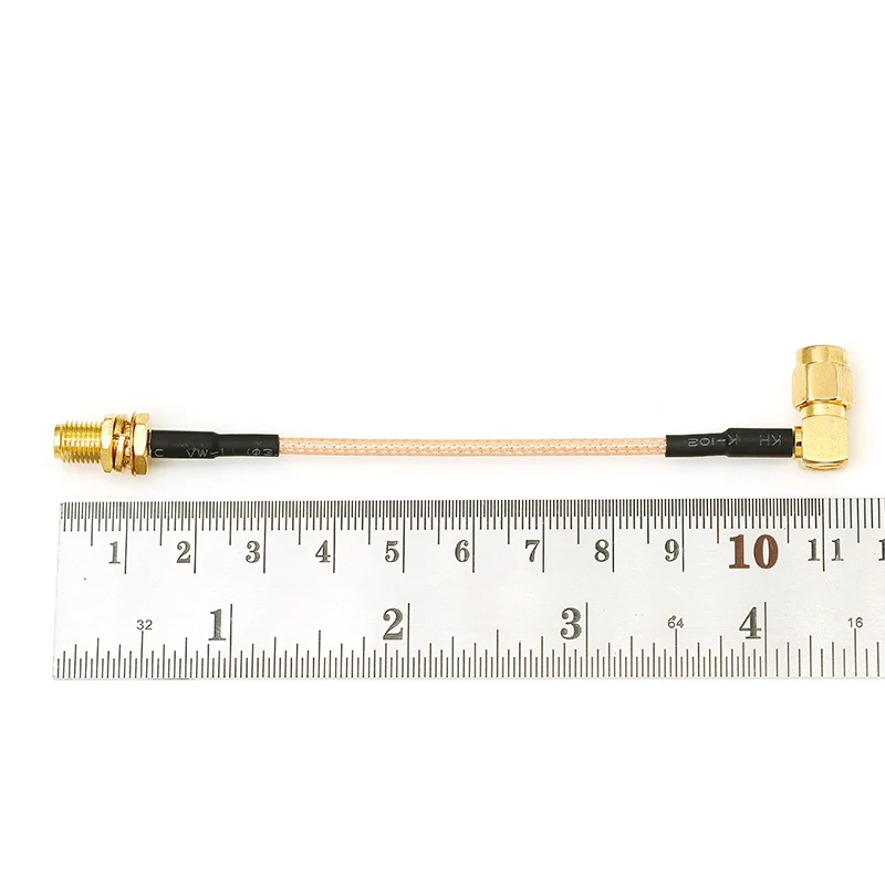 SMA male right angle to female RF Coax Pigtail extension Cable RG316 line GPS GSM routing antenna transfer cable |
