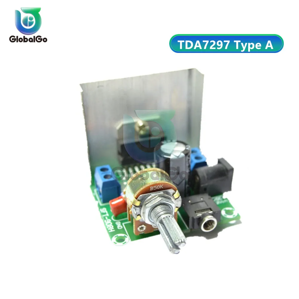 TDA7297 двухканальный DC 12 В цифровой аудио усилитель доска 2*15 Вт усилитель платы запасные части