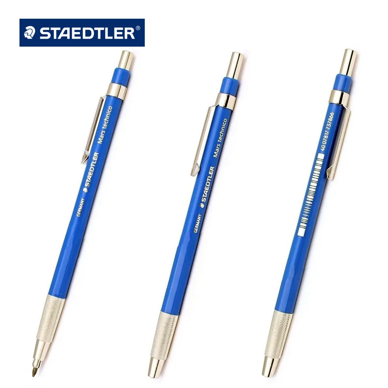 Автоматический механический карандаш Staedtler 780 C Mars technico 2 0 мм держатель с голубым