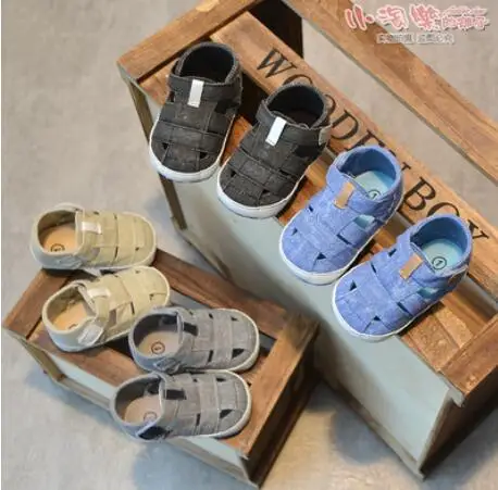 Summer baby toddler sandals girl boy 0 1 year old soft shoes little wretch next door who used face-cream out playing b | Мать и ребенок