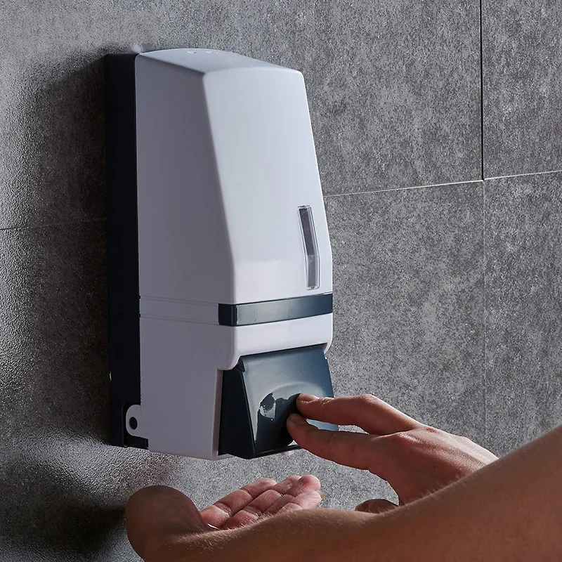 Soap Dispenser Hotel bathroom wall-mounted foam soap dispenser hand sanitizer bottle hotel shampoo and shower gel | Обустройство дома
