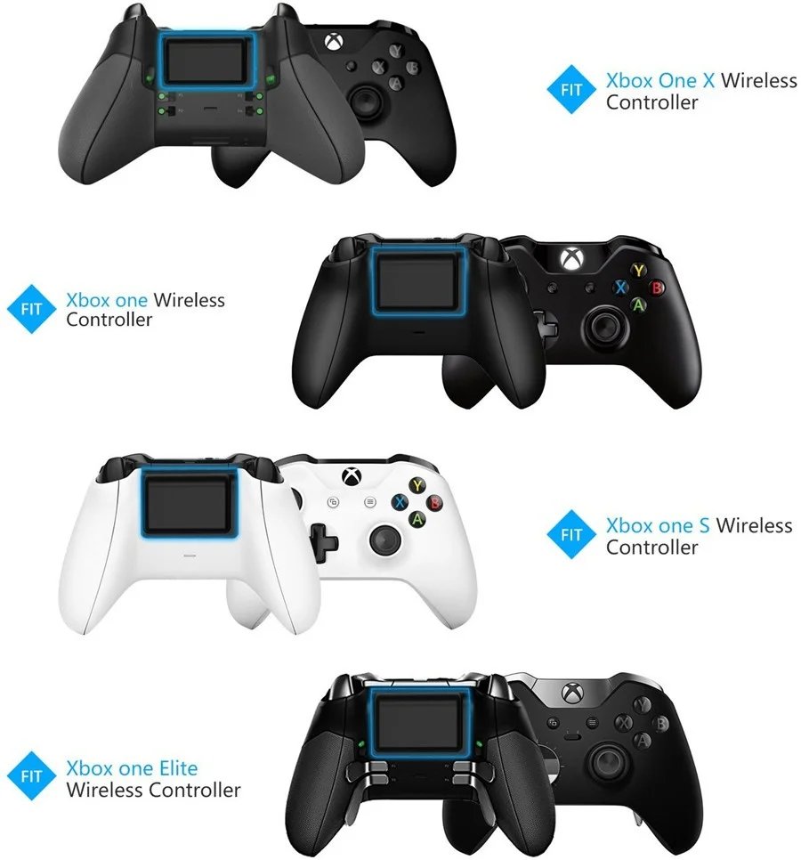 Зарядное устройство для контроллера Xbox One/Xbox One S/Xbox X зарядная станция двух