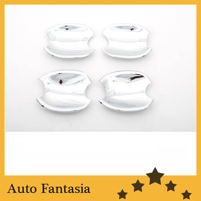 Стайлинг автомобиля хромированная крышка двери для Mazda 2 / Demio 08 12 бесплатная