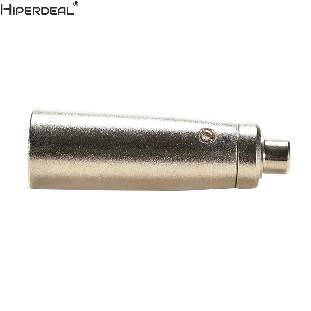 HIPERDEAL 3 Pin XLR штекер Женский RCA аудио разъем микрофонный кабель микшер аудио адаптер Oct30