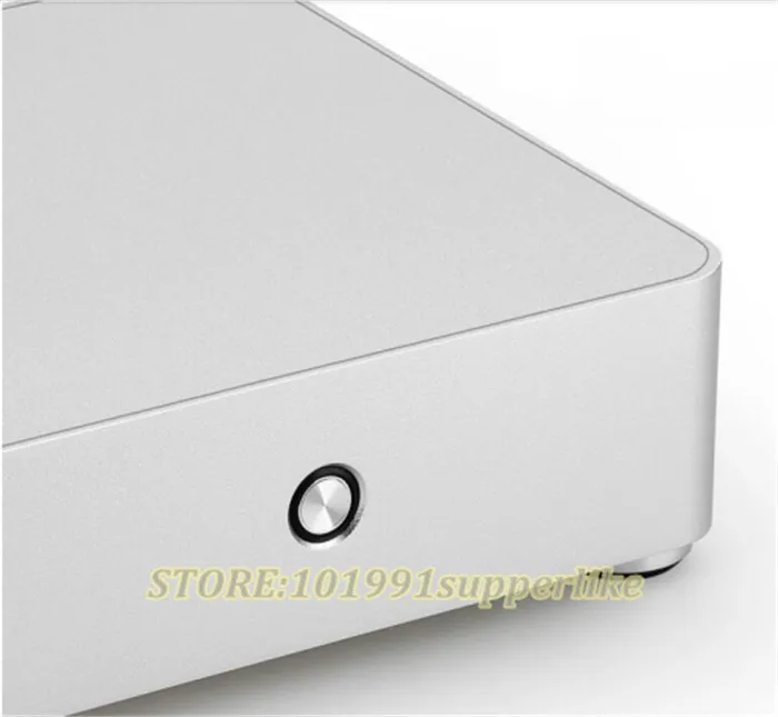DEBROGLIE 1 шт. H60 itx корпус ПК с алюминиевым корпусом HTPC для мини ITX материнская плата