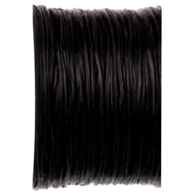 Черная эластичная лента с кристаллами 50 м|spool thread|spoolthread |