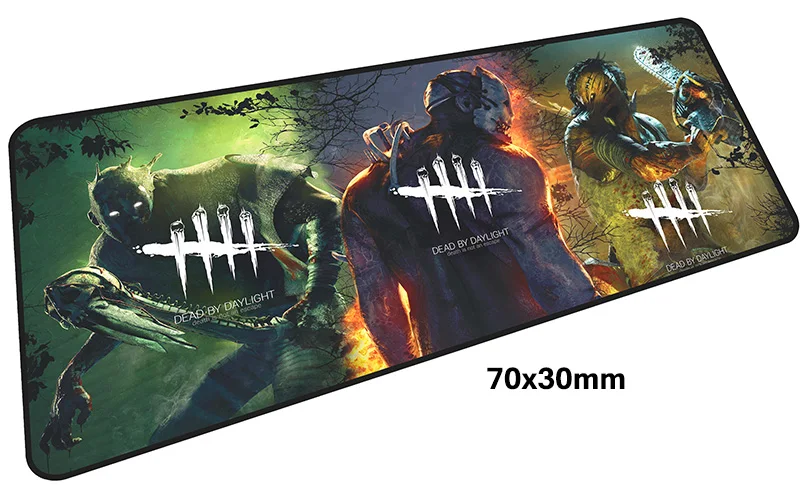 Size 700x300X2MM Игровой коврик для мыши dead by daylight, коврик для ноутбука, коврик для мыши 700x300 мм, коврик для компьютерной мыши с HD принтом, игровые коврики для геймеров - Цвет: Size 700x300X2MM
