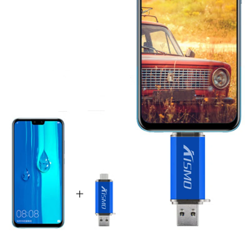 USB флеш накопитель Kismo Type C 16 ГБ 32 64 карта памяти type c OTG usb USB3.0 для Huawei P10 P20 Lite|USB флэш-накопители| |