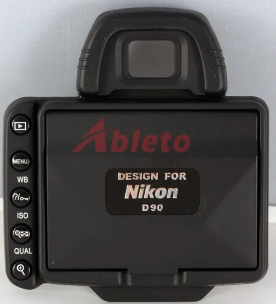 Защитная крышка для ЖК экрана и солнцезащитный козырек камеры Nikon D90 Бесплатная