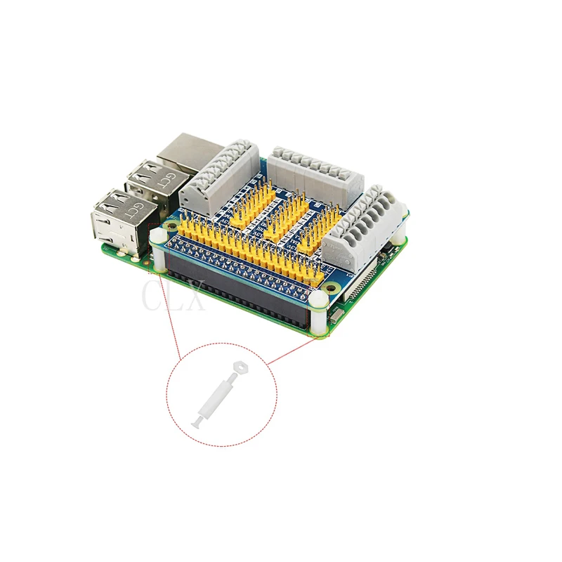Набор винтов Raspberry Pi 210 шт./лот пластиковые винты и гайки + отвертка коробка для