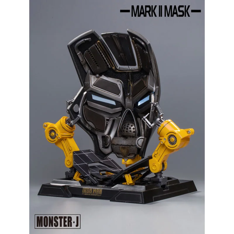 Книга Монстр · J Железный человек MK2 маска сплав 1/1 лицо платформа коллекционные вещи