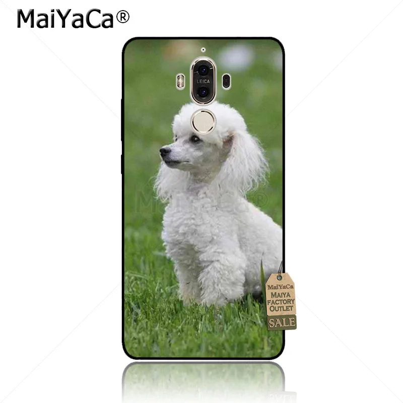 MaiYaCa игрушка пудл собака DIY Окрашенные красивые аксессуары для телефона чехол Huawei