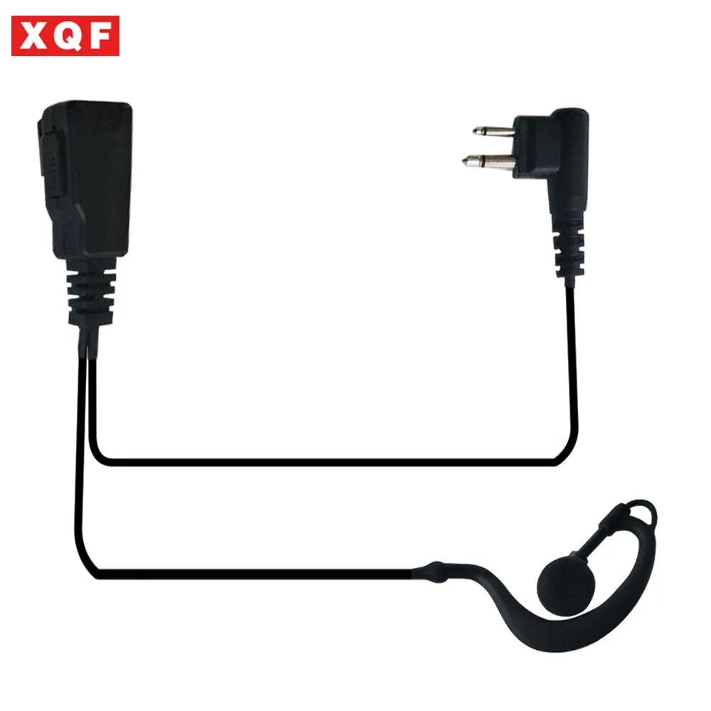 

XQF 2-pin g shape earpiece headset For Motorola GP Series: GP2000, GP2100, GP300, GP 308, GP68, GP88, GP88S Radio