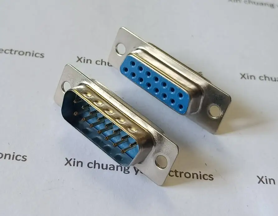 DB15 15PIN штепсельная вилка или гнездовая розетка RS232 электронные коннекторы/COM