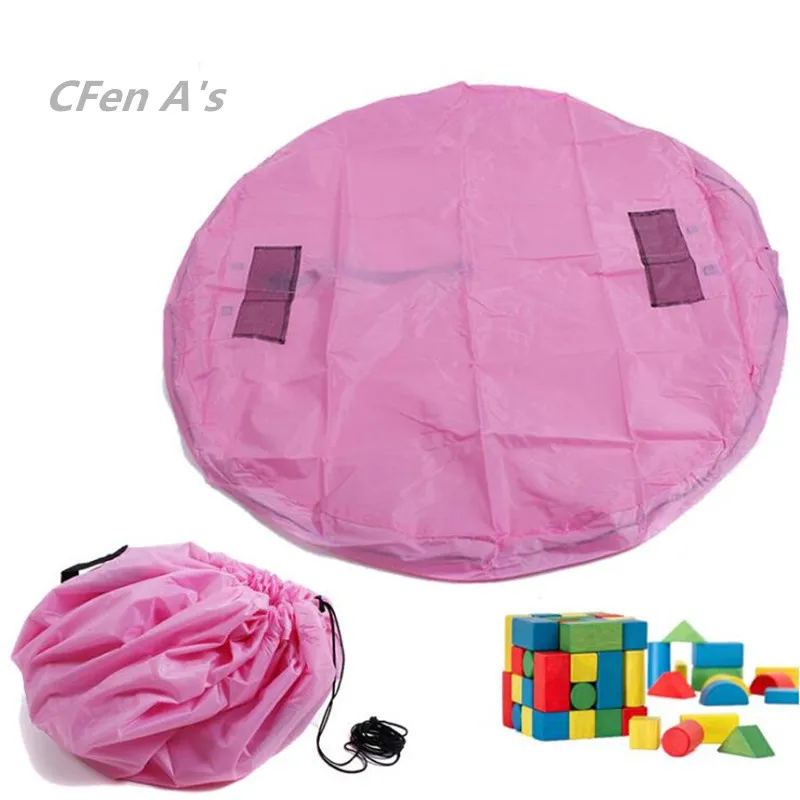 

CFen A's Kids Toy Storage Bag Organizer Heavy-duty Zakka Container Holder Bunched bag 1pc
