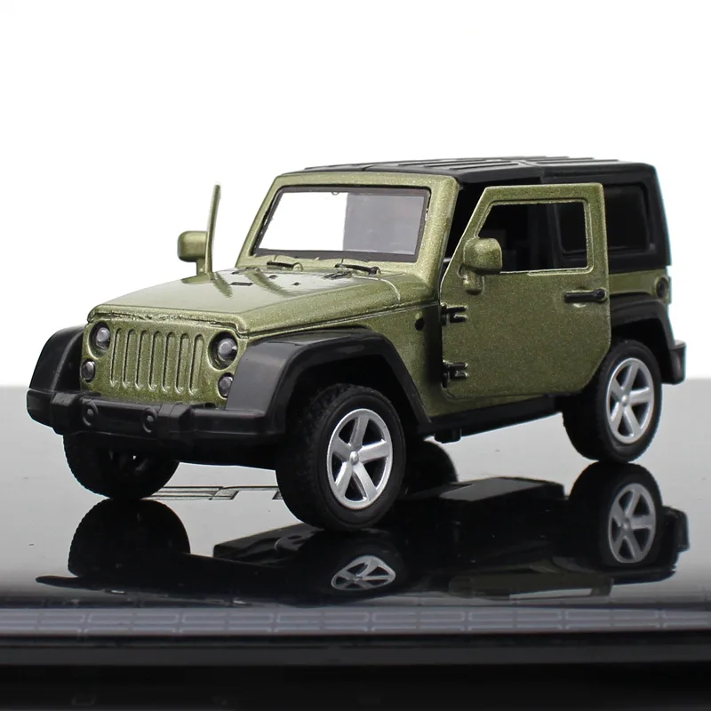 Внедорожный трансформер Jeep Wrangler Diecasts& Toy Vehicles модель автомобиля с коллекцией автомобиля игрушки для мальчика Детский подарок на день рождения