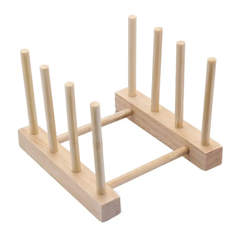 1 шт. подставка для сушки тарелок и из натурального дерева|holder storage|dish drying rackorganizer