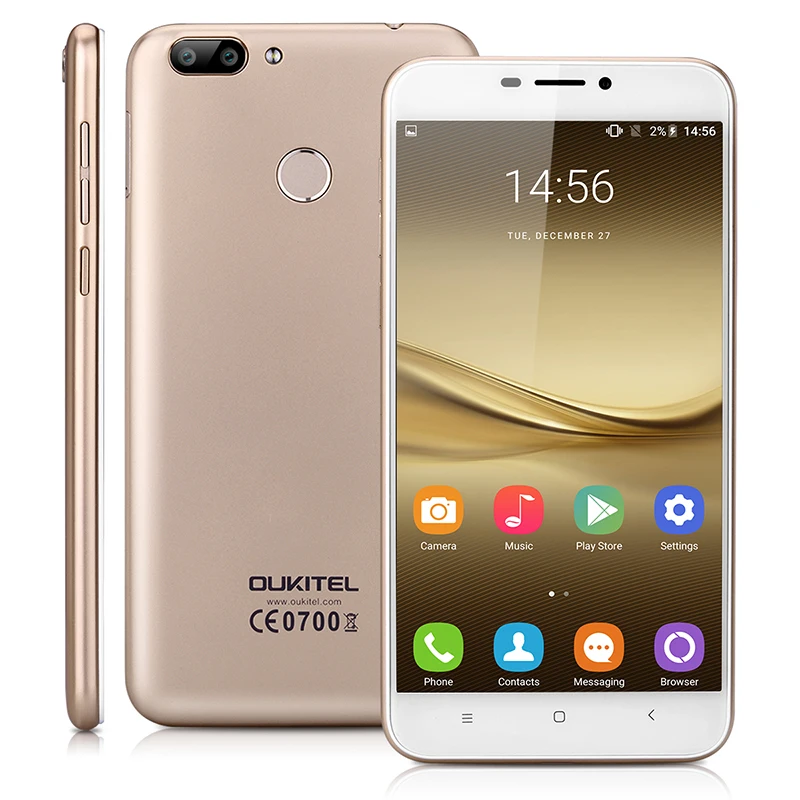 Oukitel U20 плюс mt6737t четыре ядра 2 Гб Оперативная память 16 Встроенная отпечатков