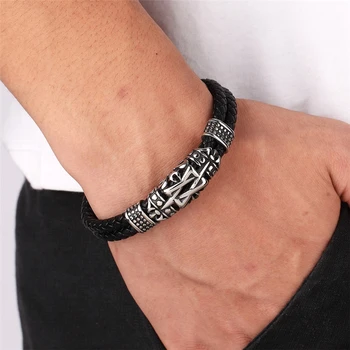 Ancient Architecture - Elegant Genuine Leather Bracelet 3