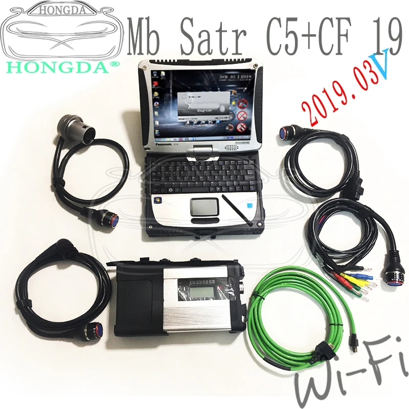 07 полный чип MB STAR C5 с Toughbook Panasonic X entry+ DTSMonaco+ Vediamo+ DAS+ EPC+ HHTwith HDD/SSD MB SD C5 полный комплект готов