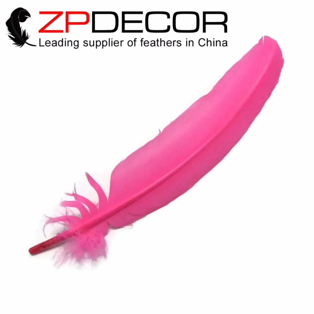 

ZPDECOR оптовая продажа с фабрики 50 шт./лот красивые ярко-розовые турецкие круги второстепенные перья