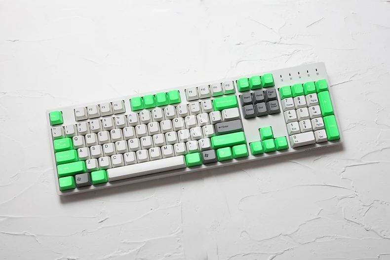 Taihao abs двойные колпачки для игр своими руками механическая клавиатура розового