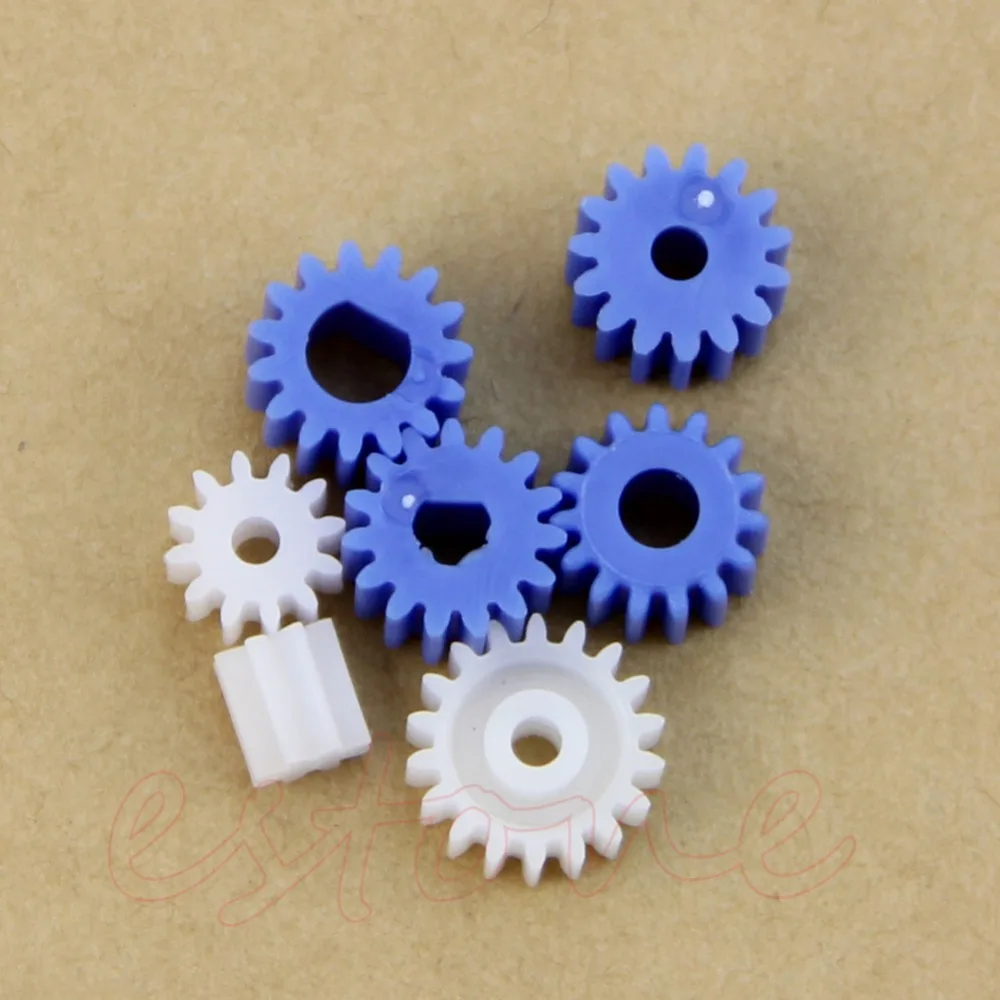 

M89CNew 16 Kinds Plastic Shaft Gears Spindle Gears Gear-B 2MM 2.3MM 3MM 3.17MM 4MM Worm