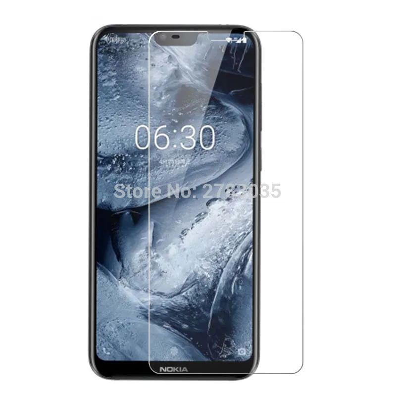 Для Nokia 6 1 Plus/Nokia X6 TA-1099 9H твердость 2.5D полное покрытие закаленная Защитная